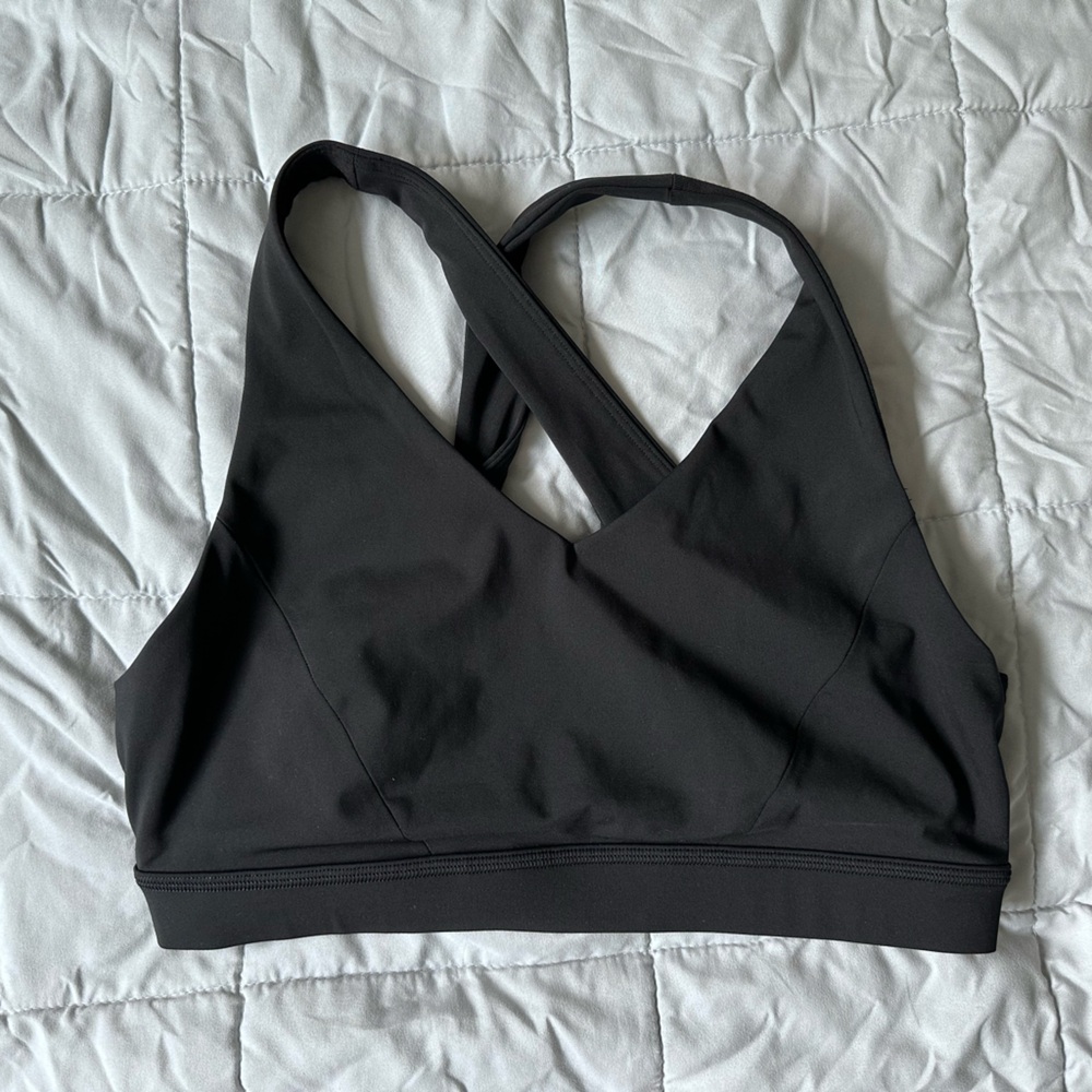 Lululemon Envital bra D/DD size 10 black